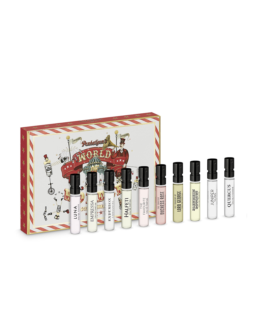 节日限定香氛殿堂礼盒 FESTIVE SCENT LIBRARY 圣诞限定 Penhaligon's 潘海利根中文官方网站